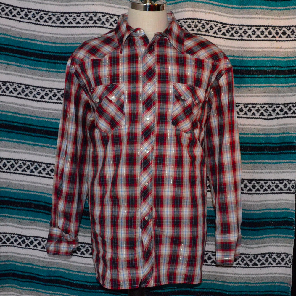 Ruslter Western Shirt Pearl Snap